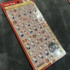 正規品 ボンボンドロップシール mini ハローキティ レッド　サンリオ