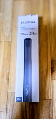 SALONIA ヘアストレートナー マイナスイオン