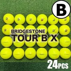 【S165】 ブリヂストンTOURBXS 黄 24年 ロストボール 24球 B12】ブリヂストン TOURB XS 黄色 ロストボール 24球 - メルカリ