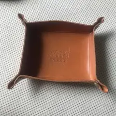 スヌーピー SNOOPY GREEN BOWLS レザー トレー トレイ 未使用