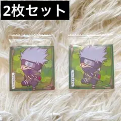 2枚 にふぉるめーしょん NARUTO ナルト シール ウエハース はたけカカシ