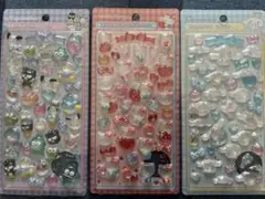 キティー・シナモン・ハンギョドン他ボンボンドロップシールセット