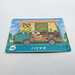 どうぶつの森　amiiboカード ハリマオ