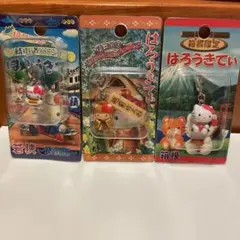 ハローキティ 新潟限定 ファスナーマスコット 錦鯉 樽酒 2種セット