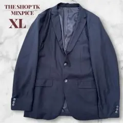THE SHOP TK MIXPICE テーラードジャケット ネイビーXL 春夏のサムネイル