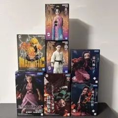 未開封】鬼滅の刃 フィギュア 7点セット まとめ売り - メルカリ
