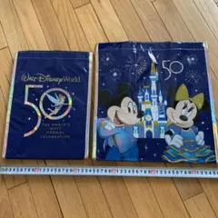 フロリダ　ディズニーワールド　wdw 50周年　エコバッグ　アメリカ　ショッパー