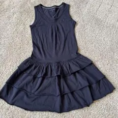 Tommy Hilfiger ネイビーフリルワンピース12歳サイズ