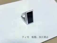 アドリンヒュー オニキス ピンキーリング 3号 - メルカリ