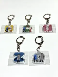 GIGO限定特典ノベルティ　パペットスンスン アクリルキーホルダー　後半コンプ
