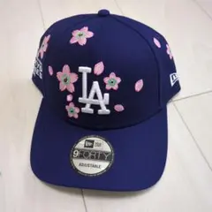 村上隆 × MLB 東京シリーズ2025 New Era 9forty 青