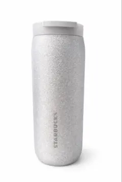 STARBUCKS カンシェイプステンレスボトルシルバーグリッター355ml