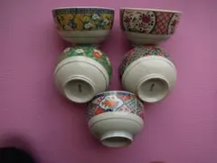 有田焼 吾山窯　どんぶり 5客セット