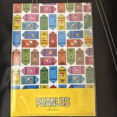 資生堂 PEANUTS スヌーピー ベル クリアファイル 2枚セット