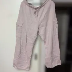 UNIQLO ユニクロ スウェットカーゴパンツ ピンク XL★