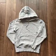 Champion グレー フード付きパーカー X-Small ユニセックス