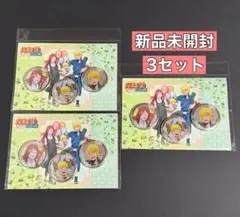 NARUTO　ナルト疾風伝　メタルバッジ　縁シリーズ　新品未開封　3セット
