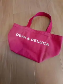 DEAN & DELUCA 赤 トートバッグ