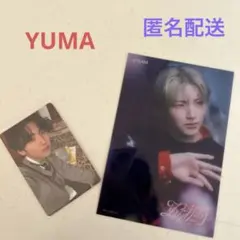 &TEAM YUMA トレカ１枚と販売店別購入特典クリアカード１枚