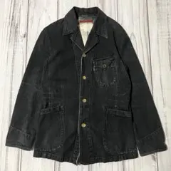 Levi’s Redloop レッドループ カバーオール ブラックフェード加工M