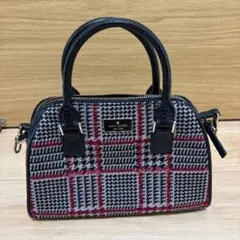 ケイトスペード 2way ショルダーバッグ ハンドバッグ チェック柄