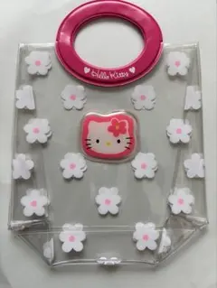 激レア・未使用】1998年製 ハローキティ カオハナ クリアバッグ 平成