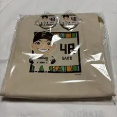 北海道日本ハムファイターズ 宮西尚生 トートバッグ＆缶バッジセット