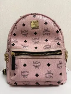 MCM リュック スモールサイズ ソフトピンク 正規品 - メルカリ