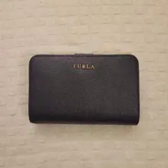 FURLA ブラック 二つ折り財布