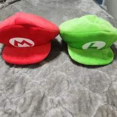 USJ マリオとルイージの帽子セット　おまけ付き