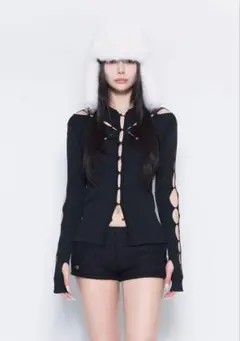 Theredthread S half mini skirt bug check - メルカリ