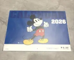 第一生命 壁掛けカレンダー 2026年 ミッキーマウス ディズニー