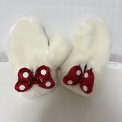 ミニー　手袋　ミトン　ふわふわ　大人用