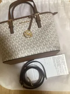 MICHAEL KORS ショルダーバッグ ベージュ/ブラウン