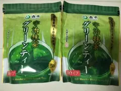 森半 宇治抹茶グリーンティー 大容量★1キロ（500g2袋）加糖27.1.9