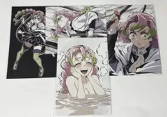 鬼滅の刃　全集中展　幕間画　ポストカード　甘露寺蜜璃　4枚