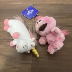 モッピー ユニコーン ぬいぐるみキーホルダー