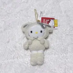 ハローキティ店 マスコットキーホルダー 雪うさぎ 京都