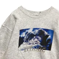 FCCA ムービー スウェット グレー タイタニック TITANIC 海外 映画