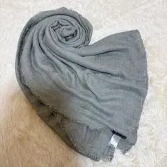 人気☆ファリエロサルティ ストール アズーラ 大判 モダール カシミヤ グレー系