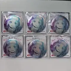 ライトノベル展　僕は友達が少ない　トレーディングメタリック缶バッジ　6個
