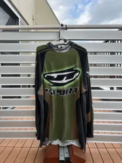 LL】MLB アスレチックス グラデーションロゴ 裏起毛トレーナー○XL 