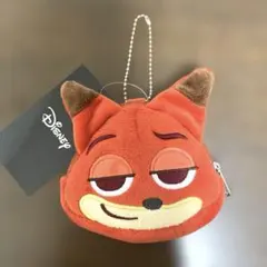 【即完売】ズートピア　ダイカットポーチ　ニック　お顔厳選♡