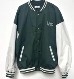 【人気】【早い者勝ち】WEGO ウィゴー スタジャン Lサイズ 緑×白