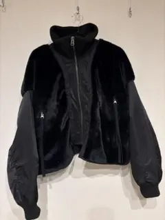 CIAOPANIC TYPY etsintaファー切替ショートスタンドジャケット