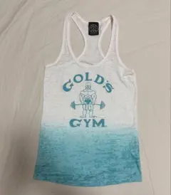 GOLD'S GYM ゴールドジム タンクトップ レディース S 白×ピンク - メルカリ