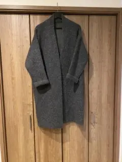 HIYORI ヒヨリ　モヘヤカーディガンコート