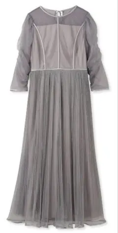 【新品未使用】CELFORD ドットチュールワンピース 38