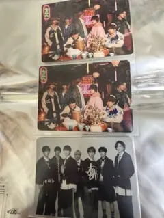 なにわ男子 トレーディングカード 集合