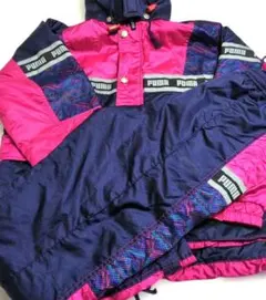 ◆希少◆平成レトロ90sヴィンテージセットアップ/スキーウェア160cm